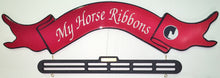 Load image into Gallery viewer, My Horse Ribbos in Red with Combination Holder
