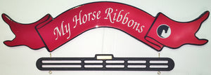 My Horse Ribbos in Red with Combination Holder